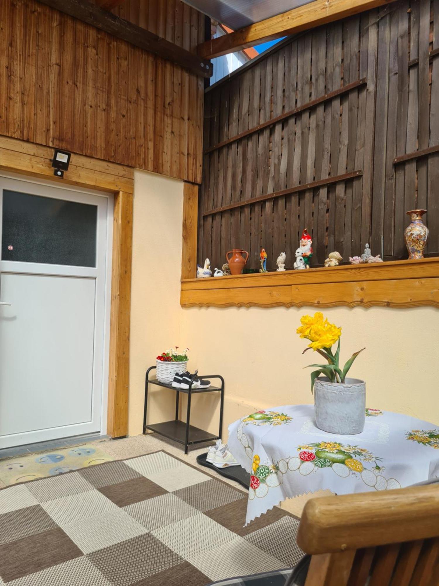 Ferienwohnung Weisskopf Alkersleben Exterior photo